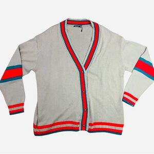 BooHoo acrylic cardigan XL